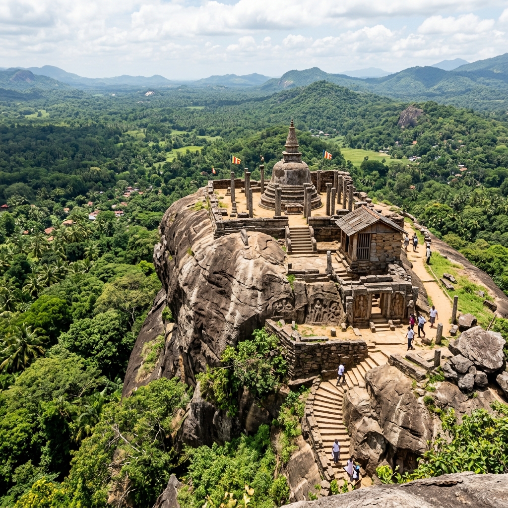 Devanagala — an attraction near Bible Rock and Bathle Eco Resort